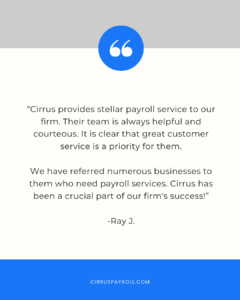 Cirrus Google Review